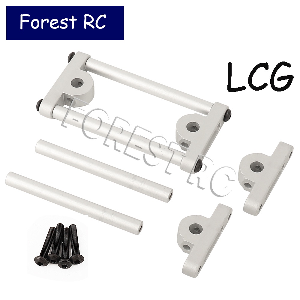 Lower Center Of Gravity LCG Chassis Frame Braces for 1/10 RC Crawler Axial SCX10 I II Metal Upgrade Part