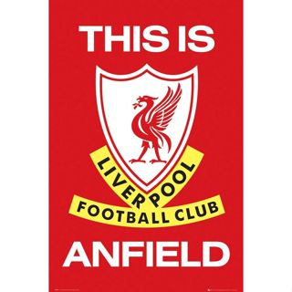 England Liverpool This is Anfield English Football Soccer Players Sports Fan Poster Print x