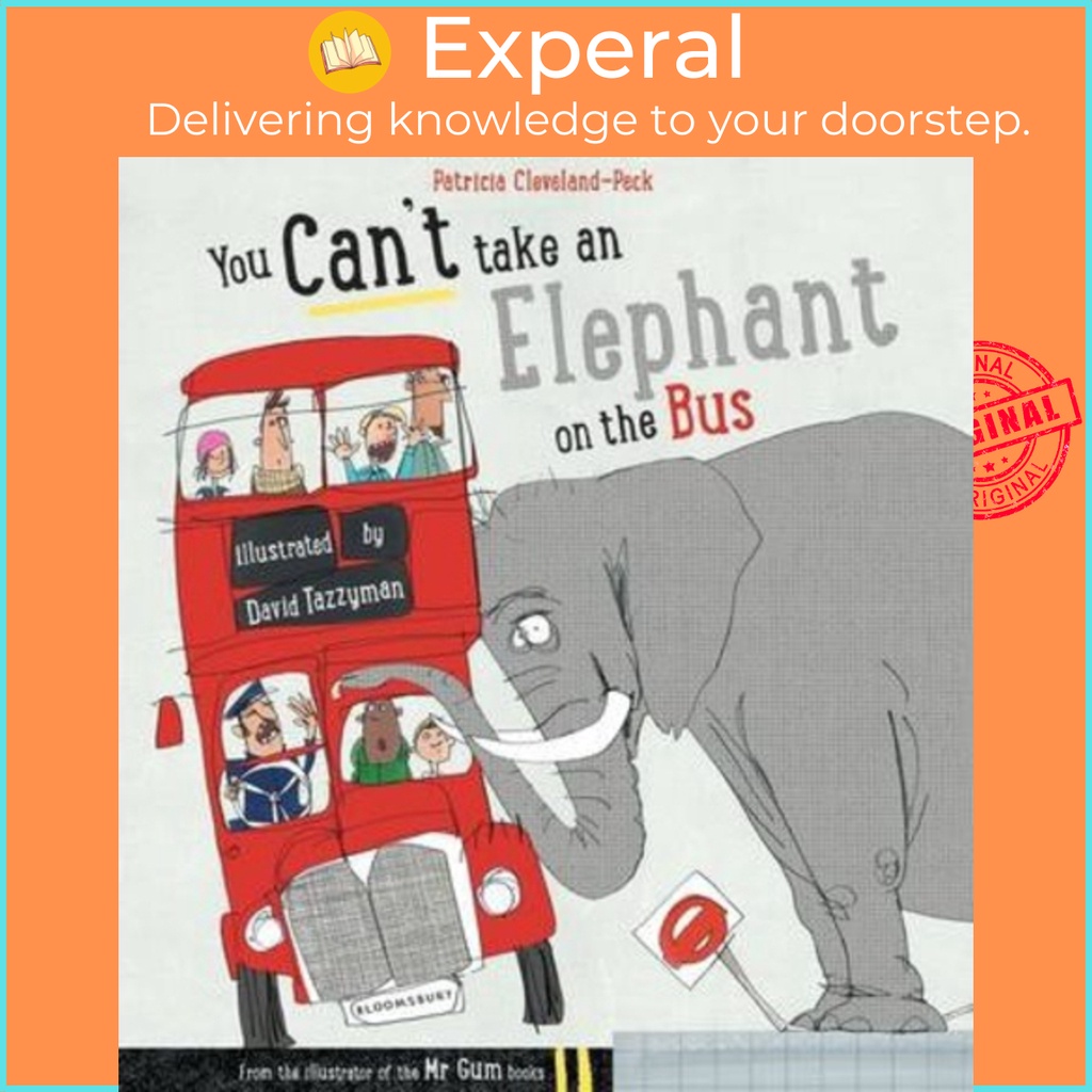 [English - 100% Original] - You Can't Take An Elephant On the Bus by Patricia Cleveland-Peck (UK edition, paperback)