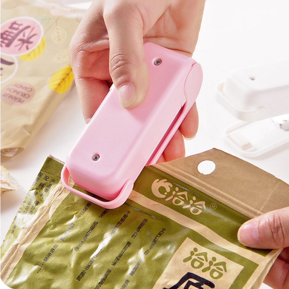 Fashion Accessory Mini Sealer Snack Bag Sealing Machine H Pressure Heat Small Trendy Style - Image 5