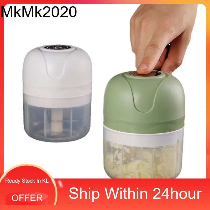 Mini Blender Garlic Chopper Electric Food Chopper Portable Blender Food Processor Meat Grinder 250/100ml