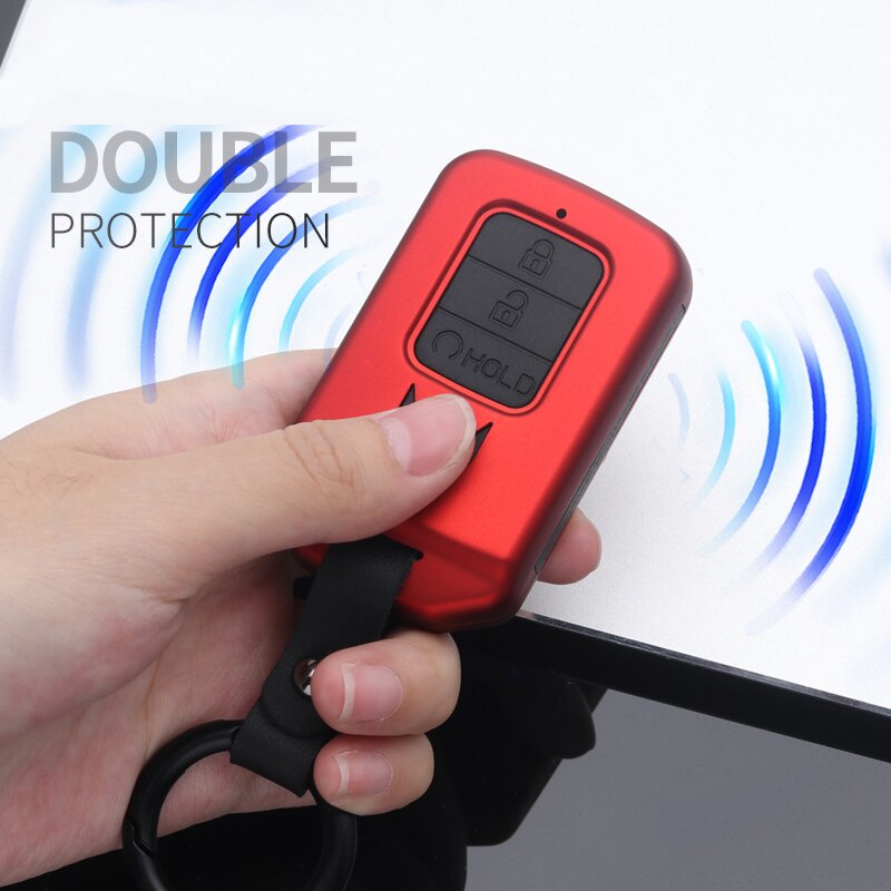 Must Versatile Car Key carbon fiber Cover Fob Suitable HONDA Accord Civic FC FD Jazz CRV HRV BRV City Odyssey case - Image 4