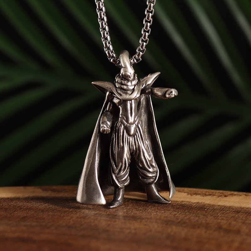 Fashionable and Exquisite Flying Peng Demon Warrior Pendant Necklace Men Solo Anime Character Necklace Statue Jewelry Gift