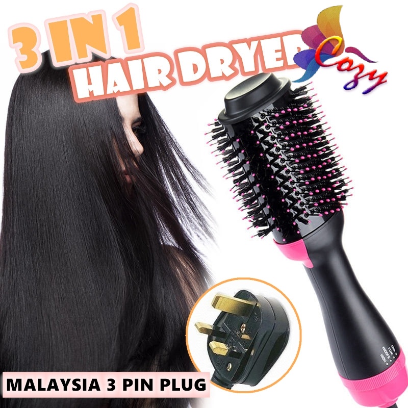 Original Hair dryer 3 in 1 negative ion hot air dryer curly hair straight hair style One Step Guarantee