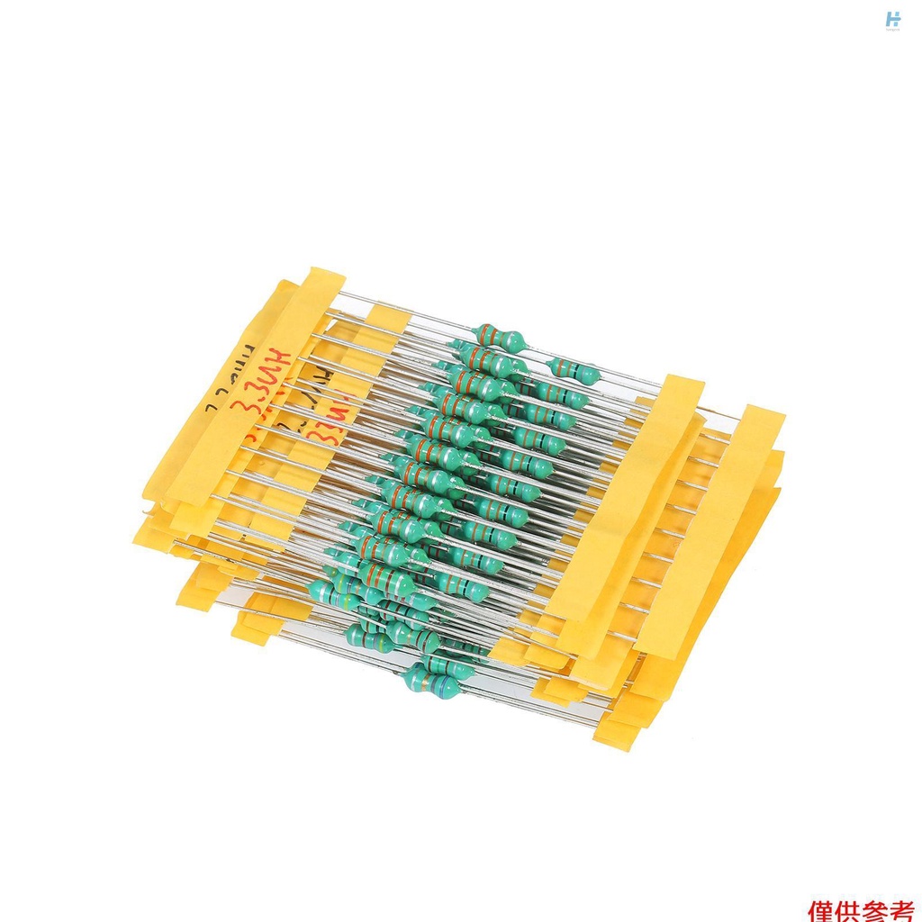HGM 200Pcs φ0510 DIP Chromatic Ring Inductor Assortment Kit Set Tolerance ±10% Power 1W 20 Inductance 1/10/100/2.2/22/220/3.3/33/330/4.7/47/470/6.8/680/15/150μH 1/2.2/3.3/4.7MH