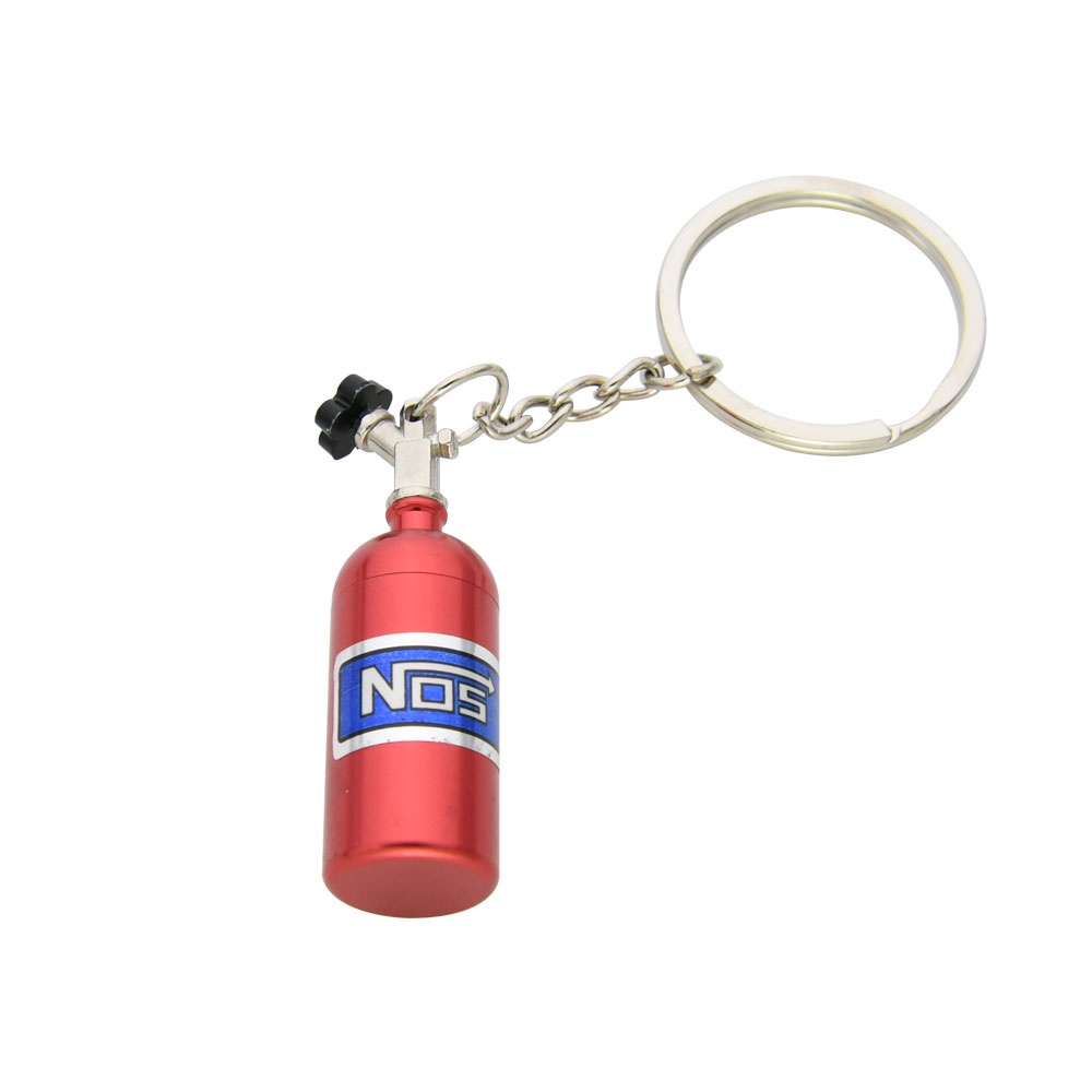 Multi Durable Auto Keychain Alloy Turbo NOS Bottle Key Chains Ring Keyring Car Keys Quality Have