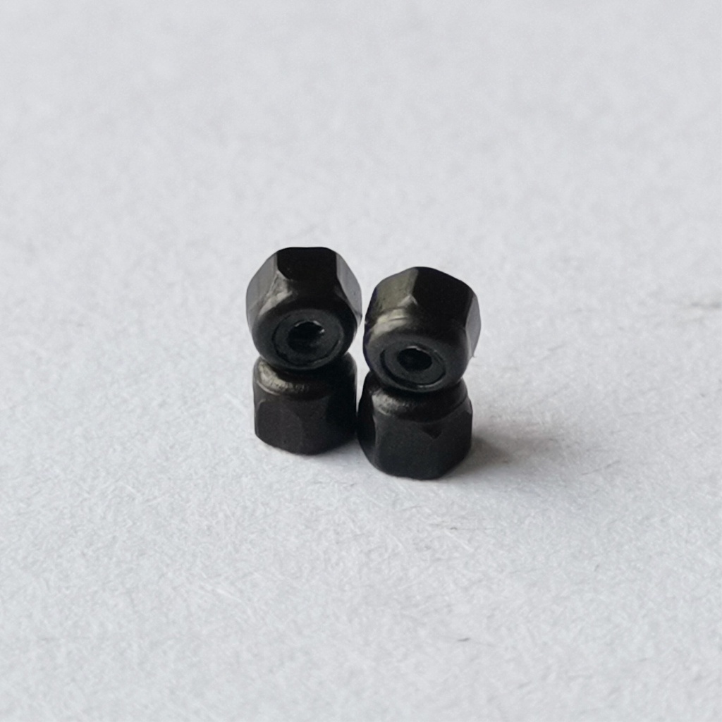 Must Have Gold Silver Black Self Lock Anti-loose Fingerboard Locknuts Nylon Inside Finger Skateboard Truck Durable Pu... - Image 5