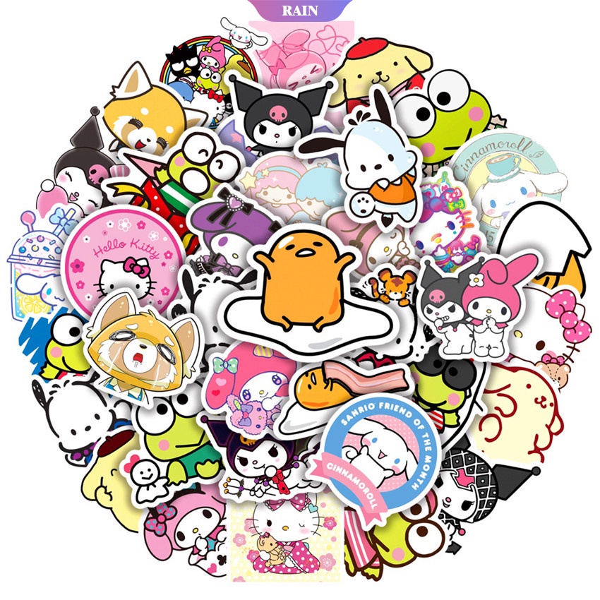 [Random Color] 1Pc Cute Sticker |R|