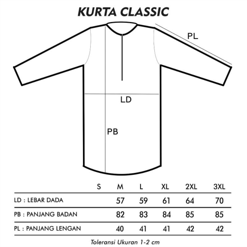 Multi Quality PRIA Rosal Muslim Pakistani Kurta Koko Shirt Classic Durable Versatile - Image 2