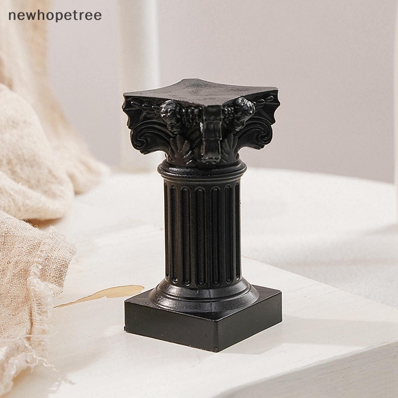 Ntmy Roman Pillar Greek Column Statue Pedestal Stand Figurine Sculpture QDD