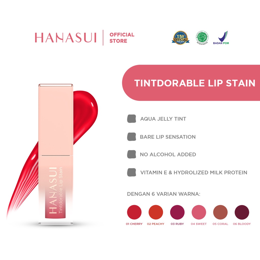 Hanasui Tintdorable  Lip Tint