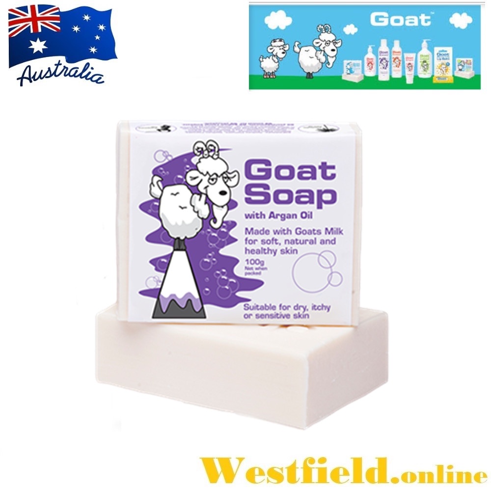 [Australia Import In Stock] The Goat Skincare Organic Soap Argan Flavour ( 100g )