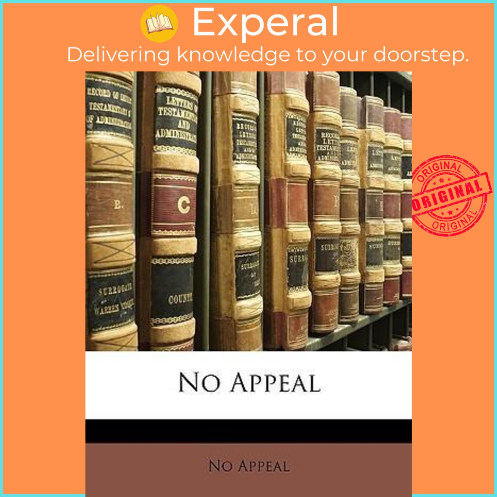 [English - 100% Original] - No Appeal by No Appeal (US edition, paperback)