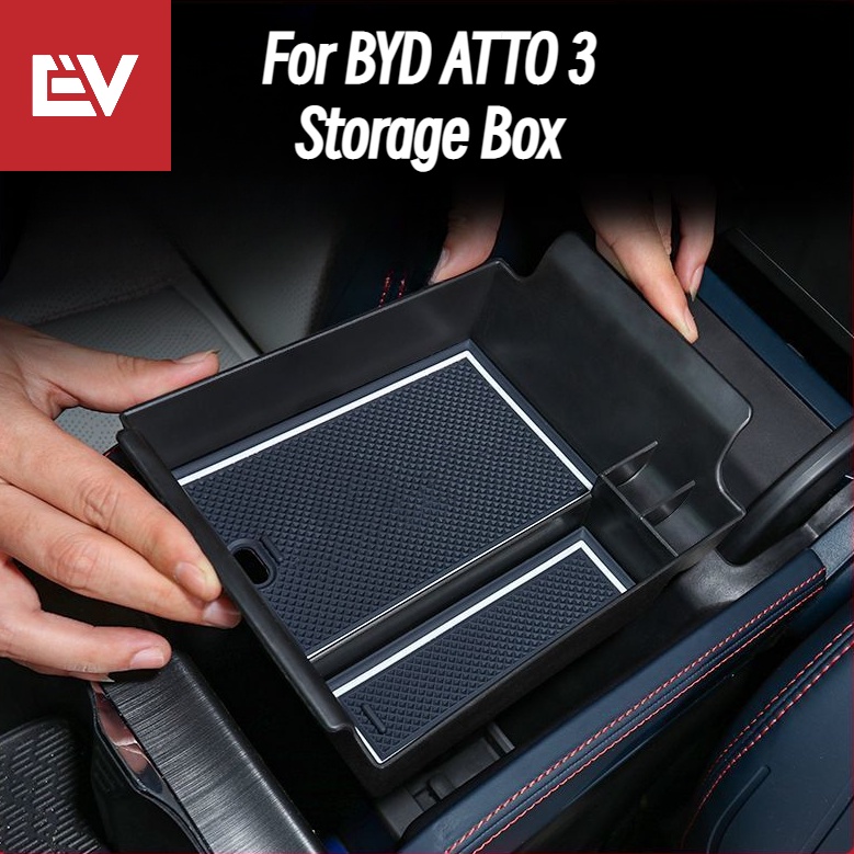 BYD ATTO 3 Center Armrest Storage Say Goodbye To The Mess