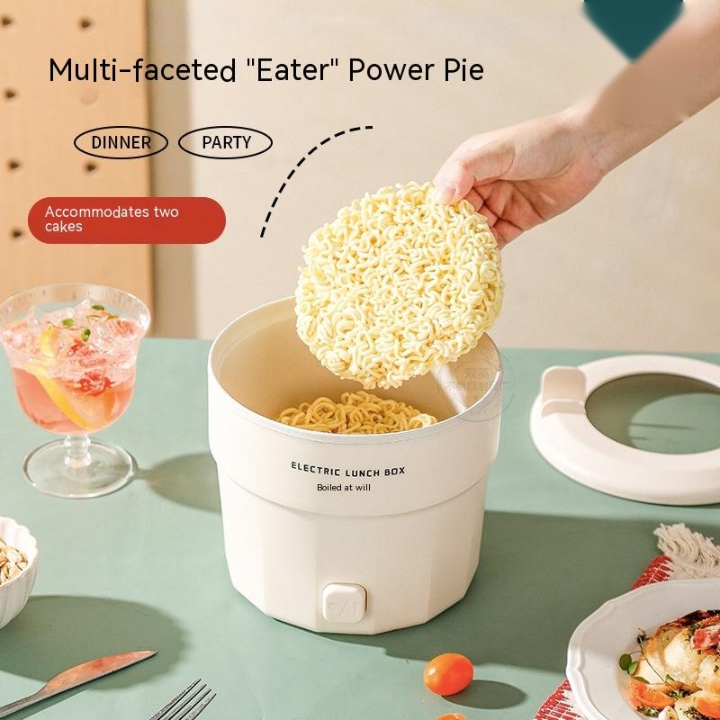 Mini Pot Multifunctional Electric Cooking Pot Dormitory Office Instant Noodle Pot Non-Stick Pot Small Electric Hot Pot Integrated Instant Food Pot [Ready Stock]