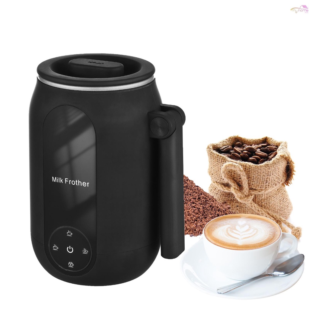 Electric Milk Frother Cooker for Frothing 4-in-1 Milk Steamer with Rotatable Handle Foam Maker for Coffee/Latte/Cappuccino[21][New Arrival]