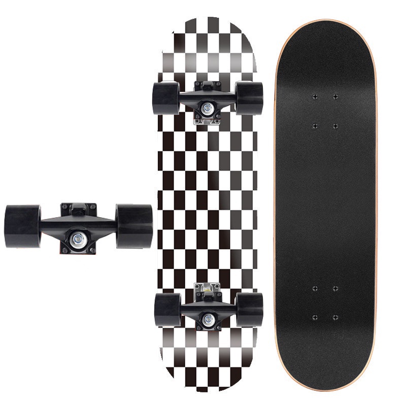 Reliable Must 81cm Led Thicken Skate board Maplewood Four Wheeled Skateboard Beginner Adult & Kids Papan Luncur - Image 3
