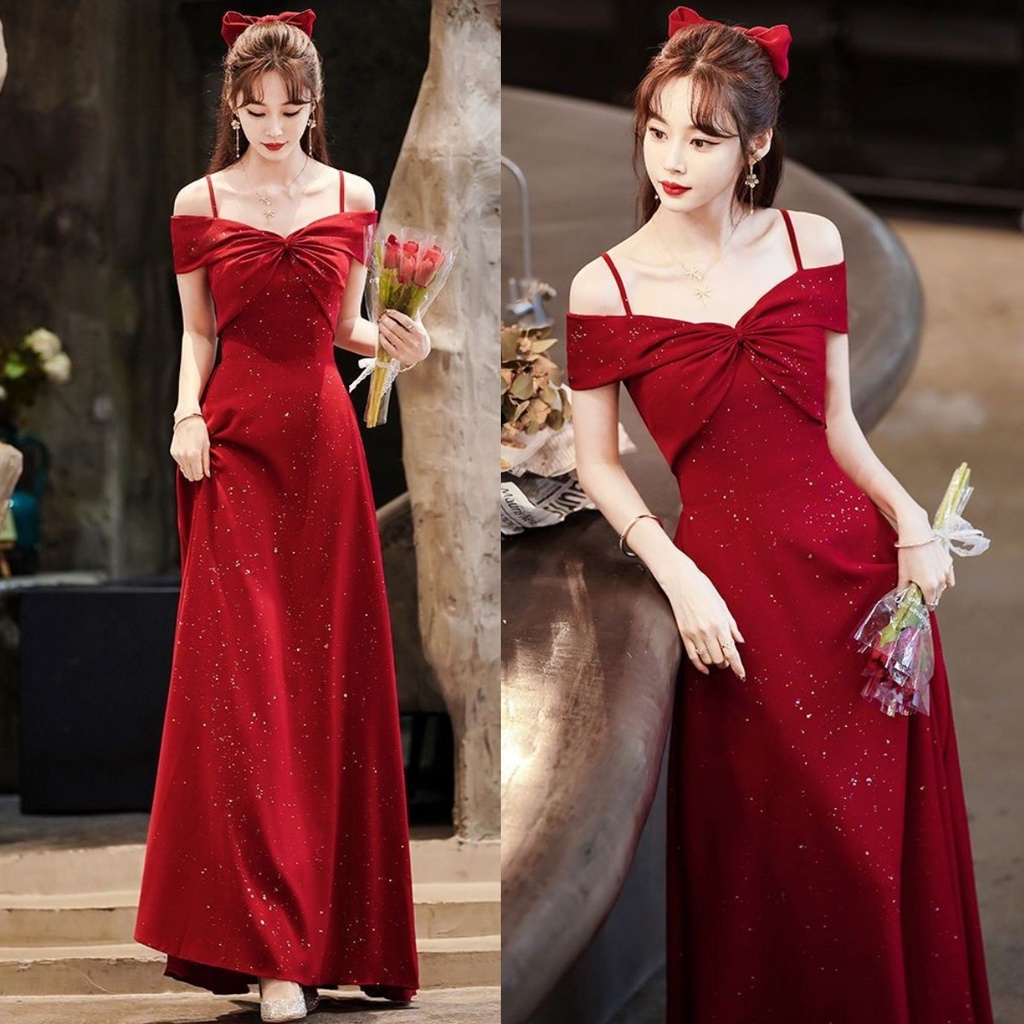 Buy wedding red dress Online With Best Price, Jun 2026 | Shopee Malaysia