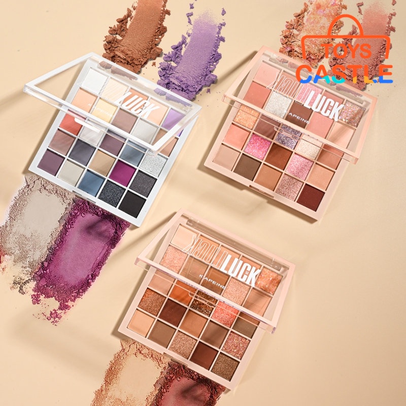 [FastShipping] 25 Color Eyeshadow Palette Makeup Set Glitter Matte Eye Pearl Natural Naked Low Pigment Matte Waterproof