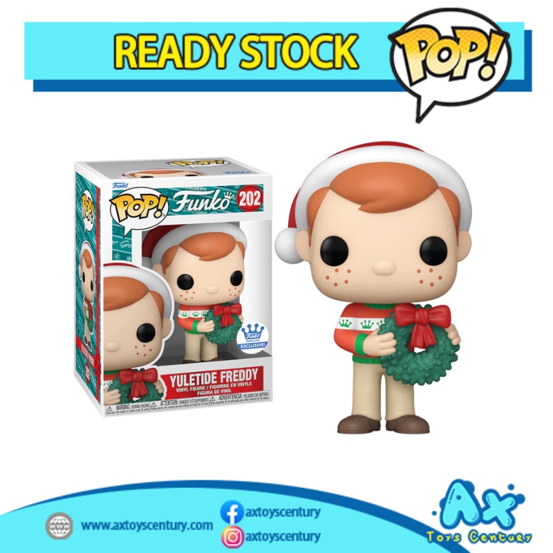 Funko Pop! Yuletide Freddy #202 Funko Exclusive