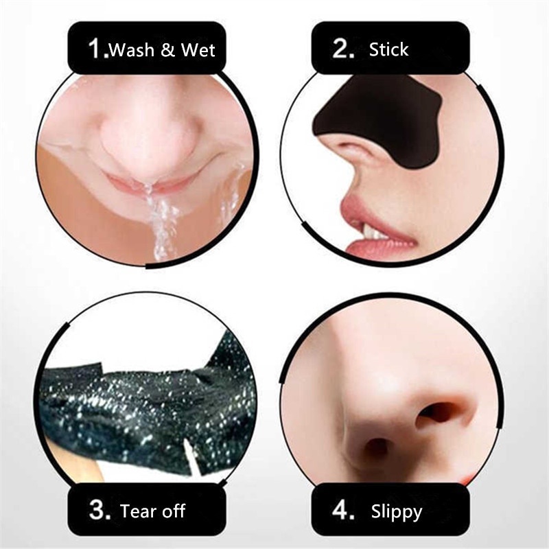 Have Versatile 10PCS Nose Blackhead Remover Mask Deep Cleansing Skin Care Shrink Pore Acne Treatment Black dots Clean... - Image 2