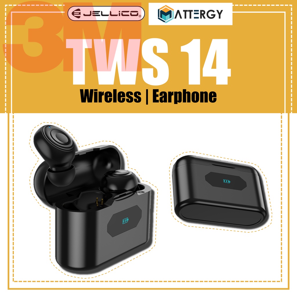 [ Clear HD Voice ] TWS 14 Bluetooth 5.0 Wireless Earbuds Earphone