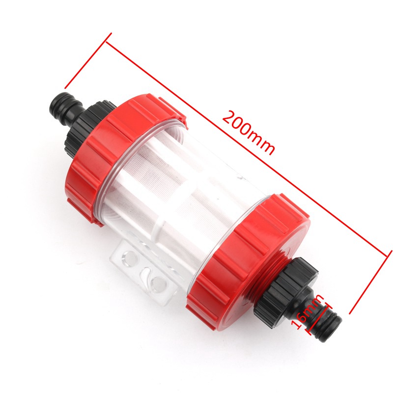 Absorbent Filter 15mm 19mm Mesh Strainer Water Pump Filter Irrigation High Flow Filter Gardening Inlet Water Car Washing