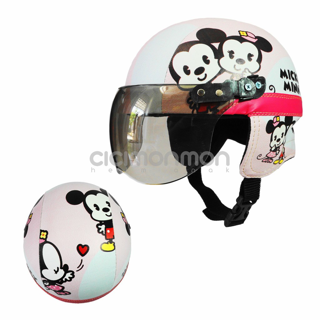 Premium Reliable Helmet Budak Super Toddler Child Retro Character Have - Image 4