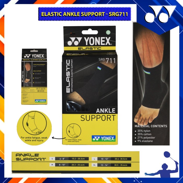 New!!! Ankle Orthopedic Elastic Support Wrap Yonex SRG 711 SRG711