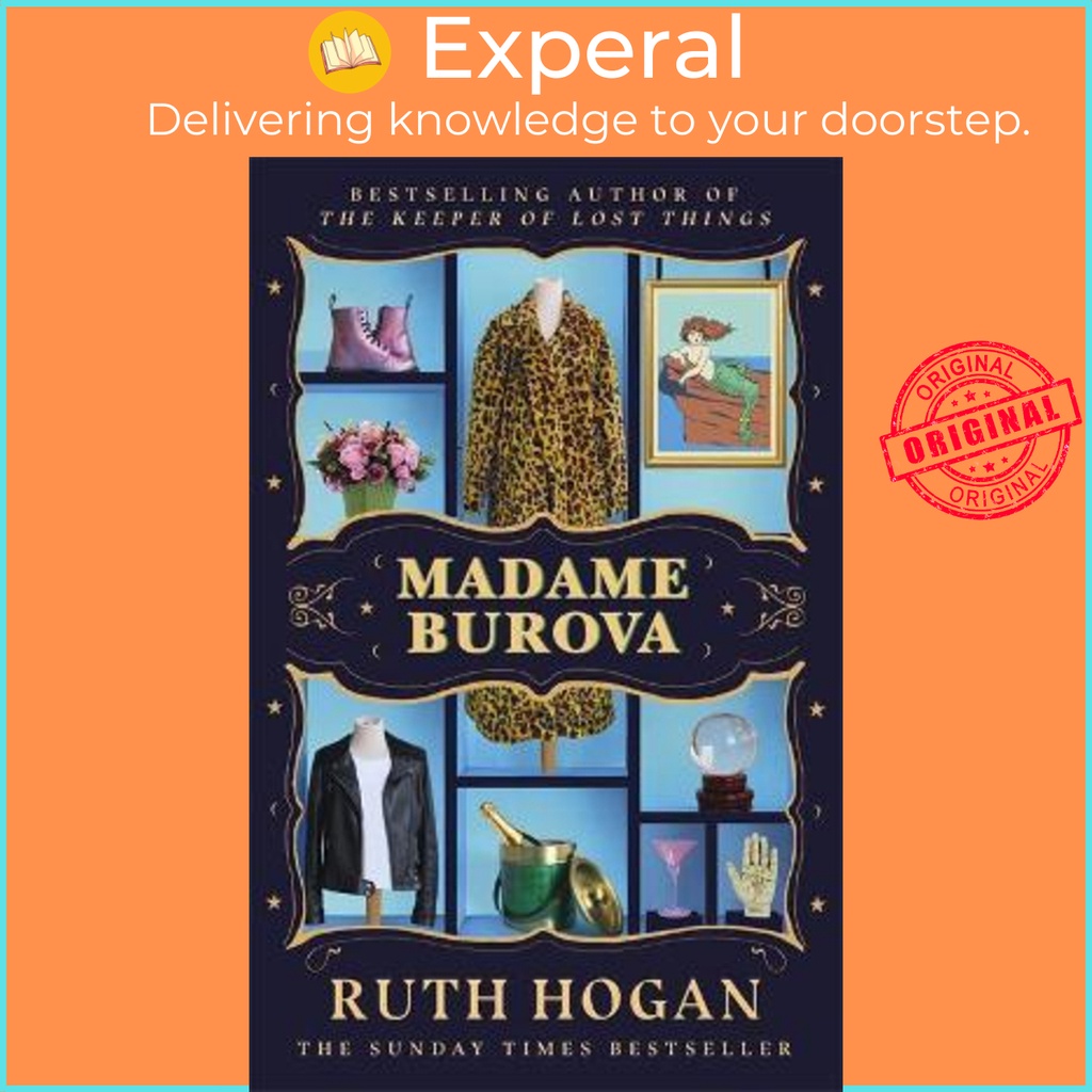 [English - 100% Original] - Madame Burova : the new novel from the author of The K by Ruth Hogan (UK edition, paperback)