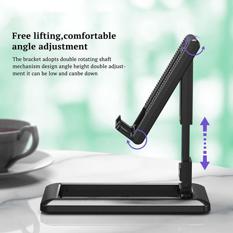 Have Durable Desktop Phone Holder Stand Mount Support Tablet Cell Adjustable Portable Must Essential - Image 5
