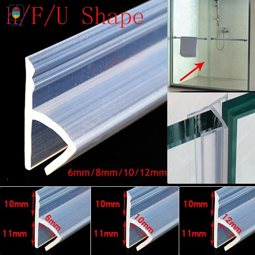 Tool Repair TOP 1M 6-12mm F U h Shape Bathroom Accessaries Sealing Strips Hardware Window Seal Strip Bath Screen Sili... - Image 4
