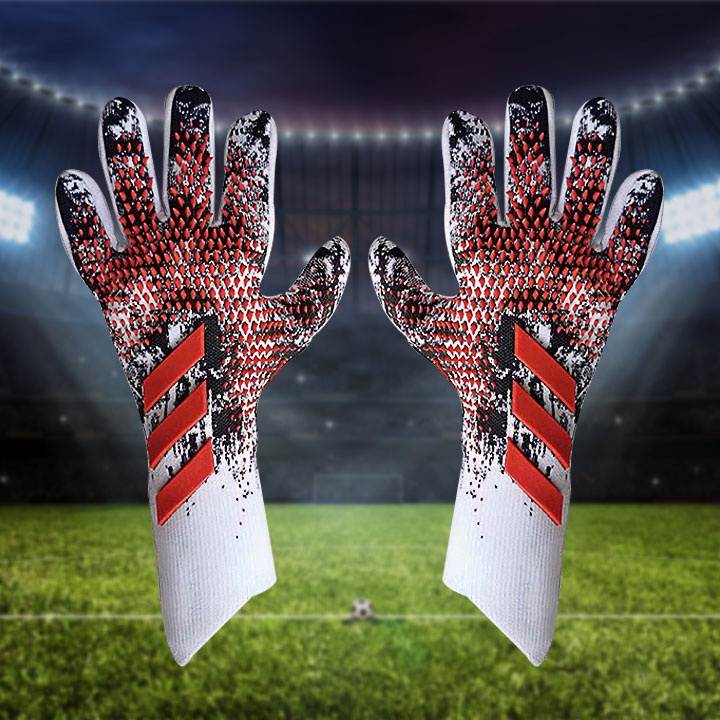 Quality Reliable Predator 2022 New Latex Goalkeeper Gloves No Finger Guards Thickened Football Professional - Image 3