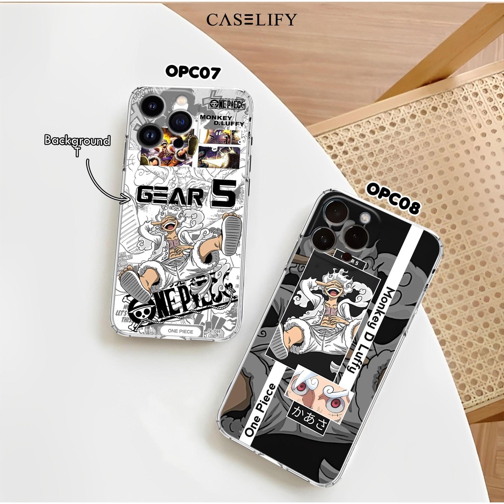 Caselify CASE ONE PIECE GEAR 5 LUFFY | Ready ALL Types Of ANDROID & IP HP | Premium CUSTOM CASE | Hp Type Make Sure The NOTES