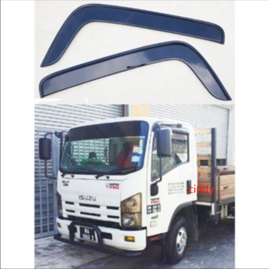 JYK DOOR VISOR ISUZU NPR PRO NEW / OLD 12cm 5inch