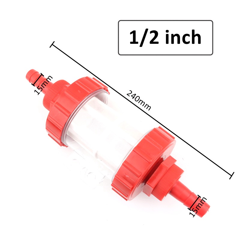 Essential Quality Absorbent Filter 15mm 19mm Mesh Strainer Water Pump Irrigation High Flow Gardening Inlet Car Washing - Image 2