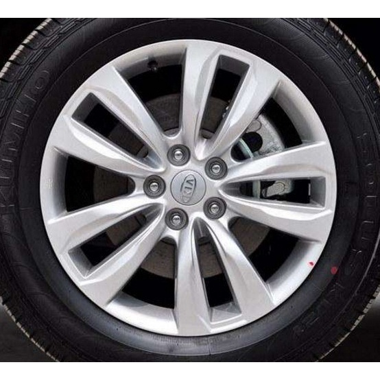 Multi Essential 1pcs/ 60mm silver black car Wheel Center Caps hub cap Rims cover emblem badge fit Kia K2 K3 K5 - Image 3