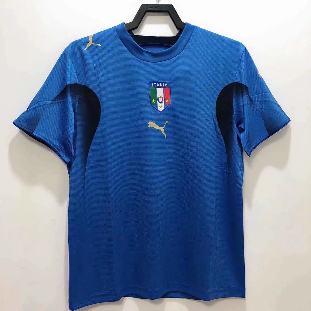 Retro Jersey 06 Italian Home Sports Football Uniform