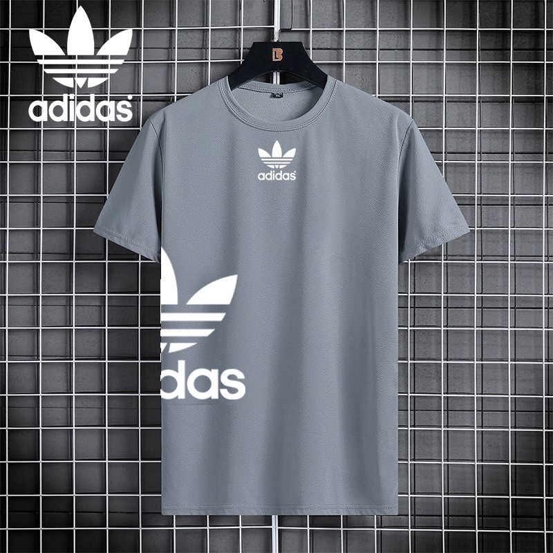 【READY & STOCK】Quick drying New Summer Boys T-shirt personality handsome trend short sleeve student simple crew neck