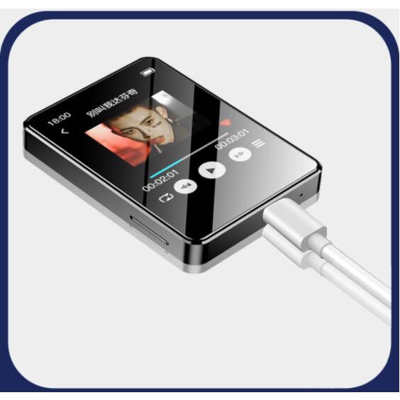 Must Purpose MP3 Player 2.0" Mini Touch Screen Bluetooth Portable Audio Music Video Built-in Spea Course Tutorial Gui... - Image 2