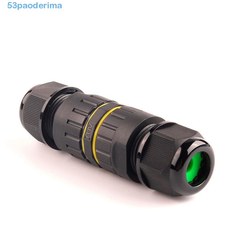 PAODERIMA Screw Solderless Connector Screw Solderless 2 Pin 3 Pin Electronic Tunnel Lamp Outdoor Lighting Terminal Wire Connector