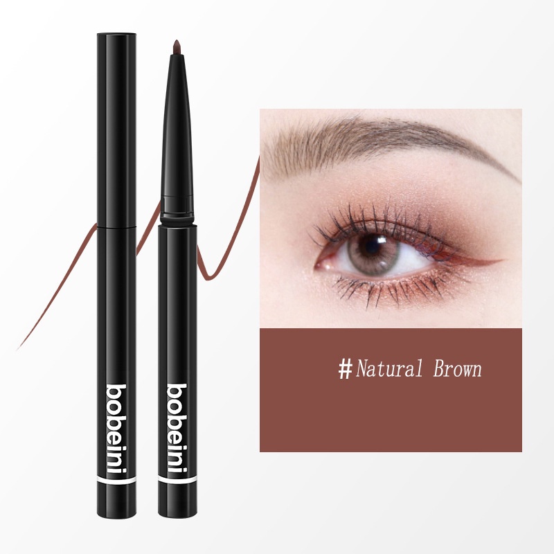 BOBEINI Waterproof, Quick-Drying, Smooth, Long-Lasting Eyeliner Pencil - White - Image 2