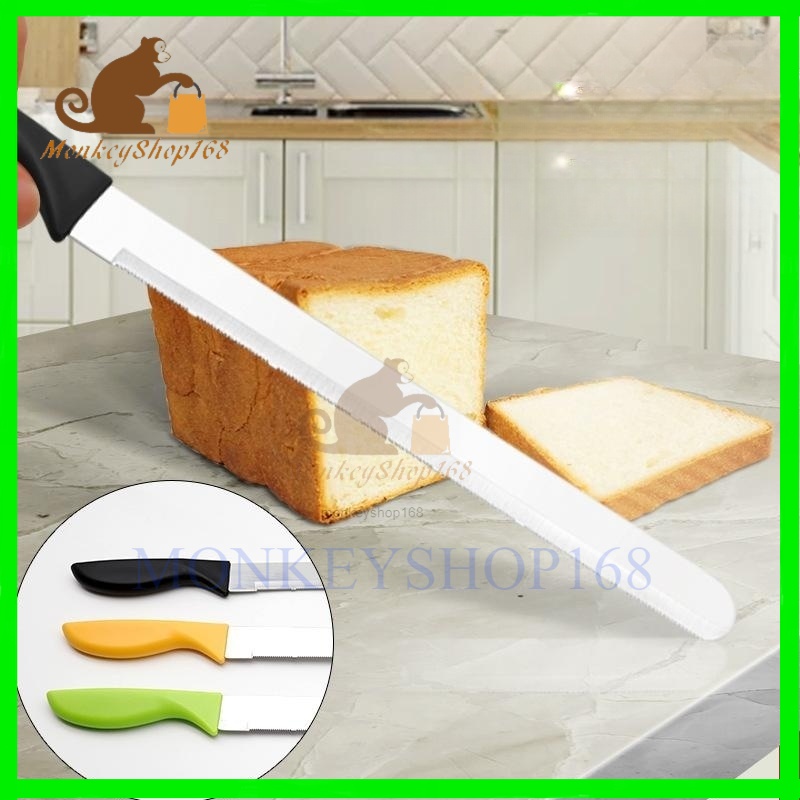 Toast/Bread/ cake /  cutter bread slicer bread knife / PVC HANDLE