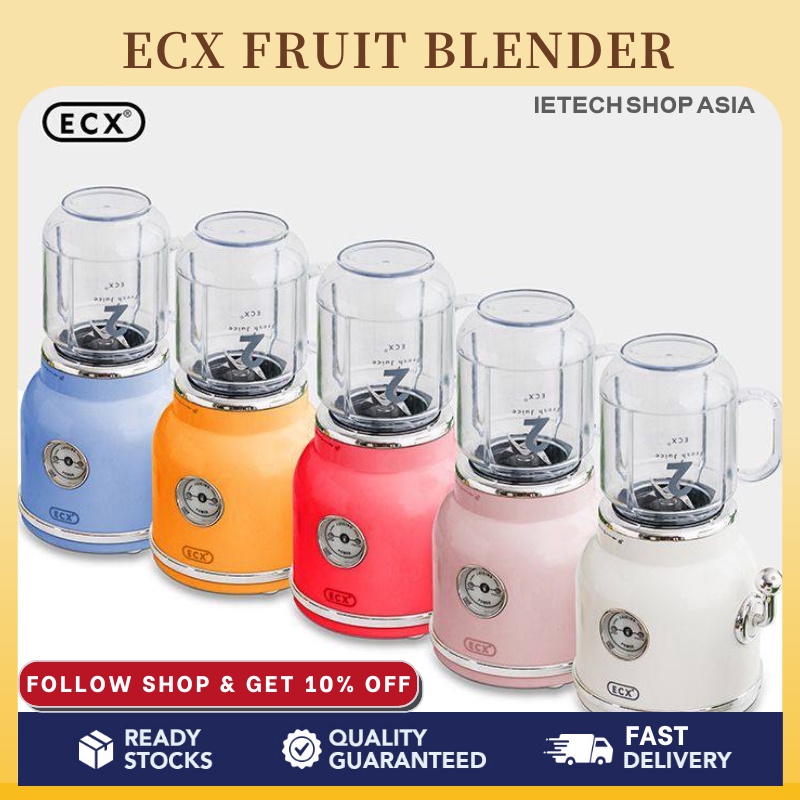 ECX Fruit Juicer Ecx Blender Retro Juicer Ecx Vintage Juicer Ecx Juicer Blender Smoothie Blender Mesin Jus ECX果汁机水果碰碰机