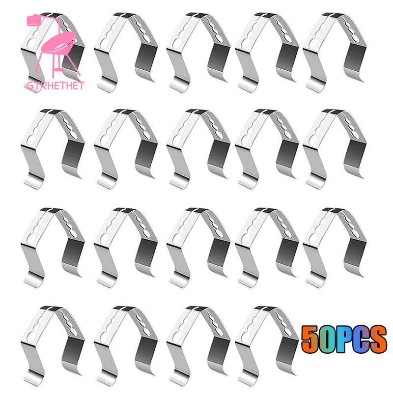 50PCS Grilling Stainless Steel Thermometer Temperature Probe Universal Fixed Bracket