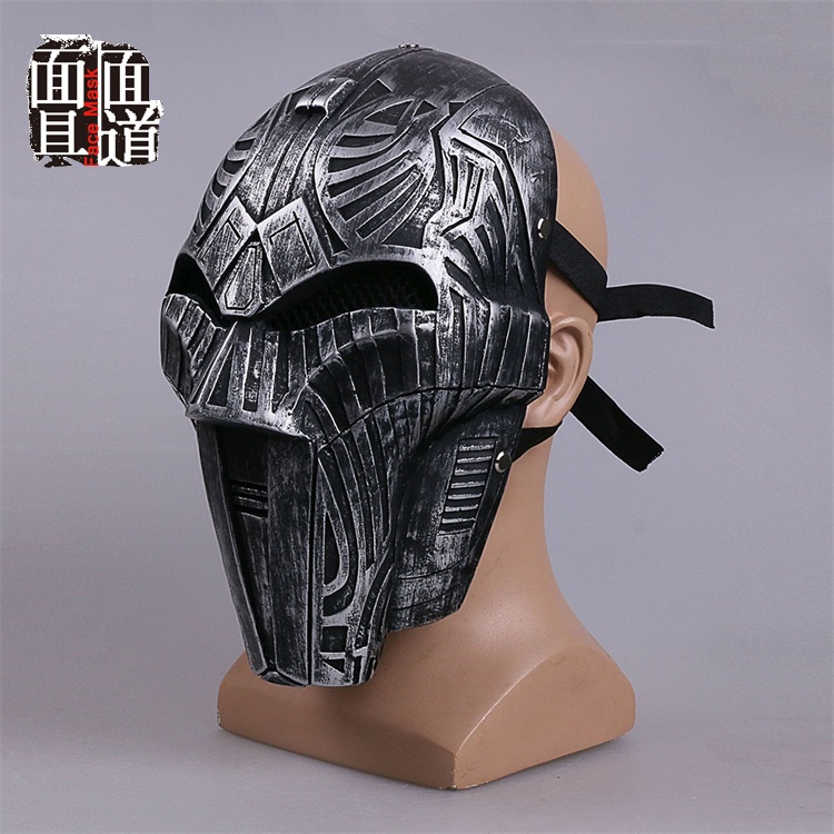 Sith Lord Mask Helmet Star Halloween Props Apprentice Servant Monk Assistant Movie Television Merchandise Wars cos