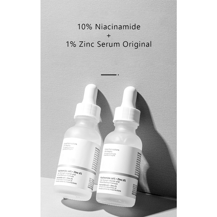 NEW Niacinamide 10% + Zinc 1% Face Serum Oil Balance Whitening Moisturizer Essence Hydrating Skin Care