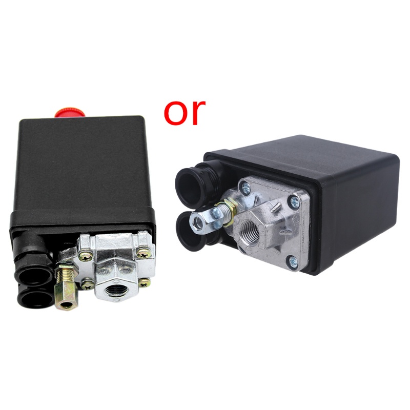Premium Reliable UKI Heavy Duty Air Compressor Pressure Switch Control Valve 90-120PSI 1/4 Port Have Multi - Image 5