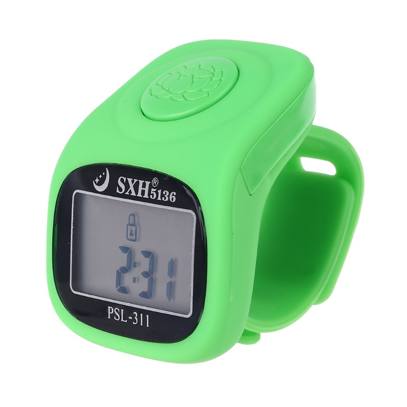 Durable Quality com* 6 Digital Finger Tally Counter 8 Channels w Backlight Time Prayer Silicone Ring Versatile Multi - Image 5