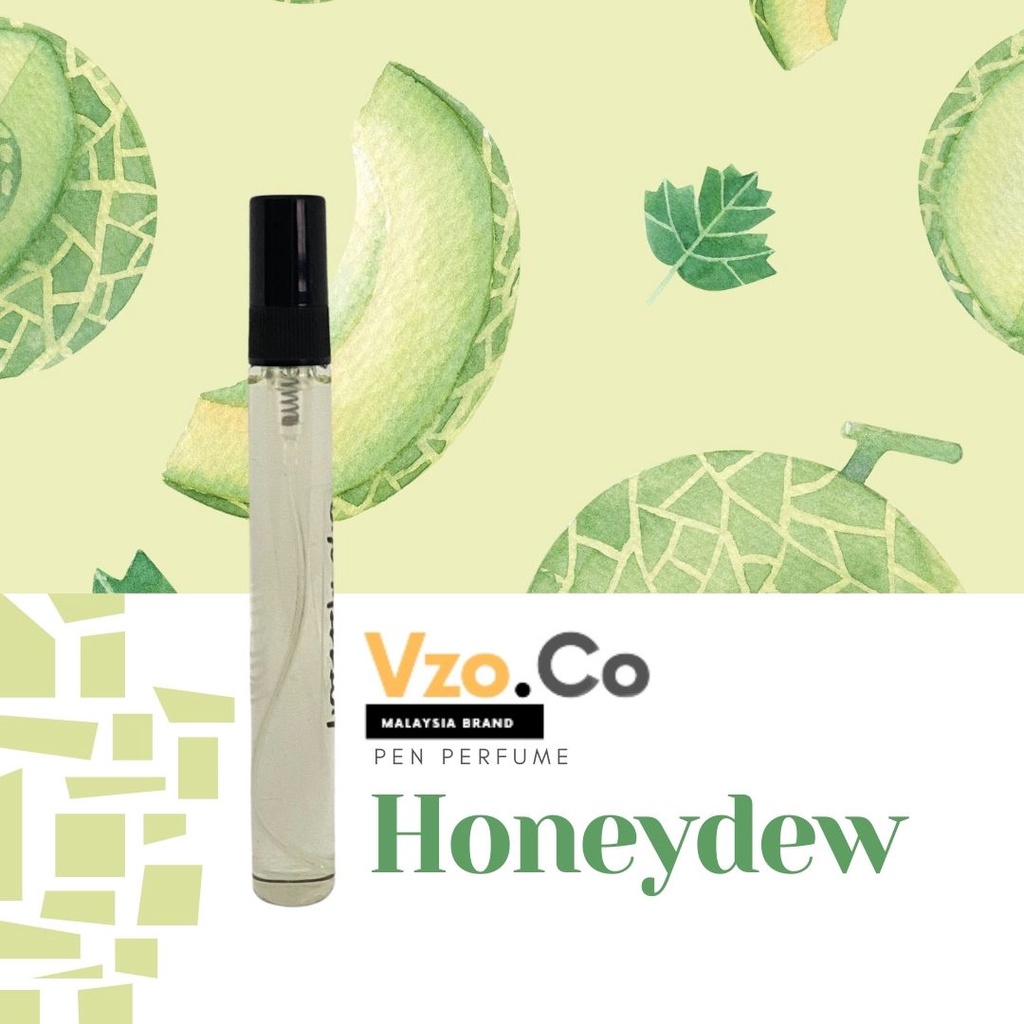 Pen Perfume Honeydew High Quality Gred Tinggi Tahan Lama Boleh Bawa Solat Women Men